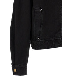 JACQUEMUS La Veste De Nîmes Canevas Jacket Black