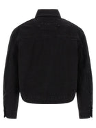 JACQUEMUS La Veste De Nîmes Canevas Jacket Black, view 2