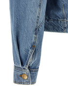 JACQUEMUS La Veste De Nîmes Canevas Jacket Blue, view 4