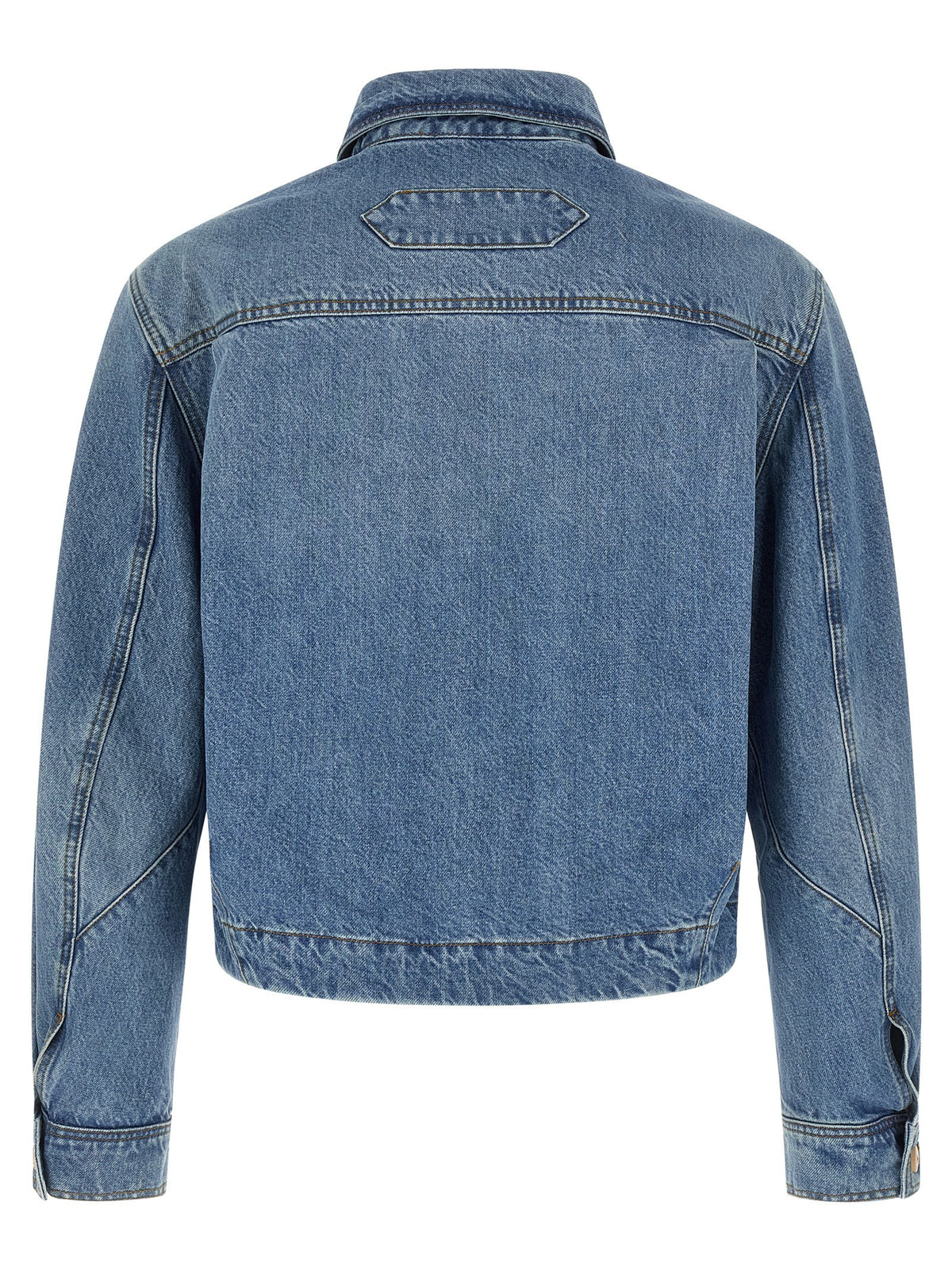 JACQUEMUS La Veste De Nîmes Canevas Jacket Blue, view 2