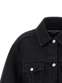 JACQUEMUS La Veste De Nimes Jacket Black