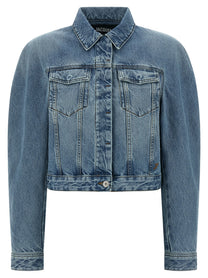 JACQUEMUS La Veste De Nimes Ovalo Jacket Blue
