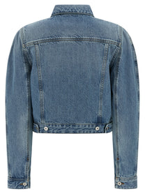 JACQUEMUS La Veste De Nimes Ovalo Jacket Blue