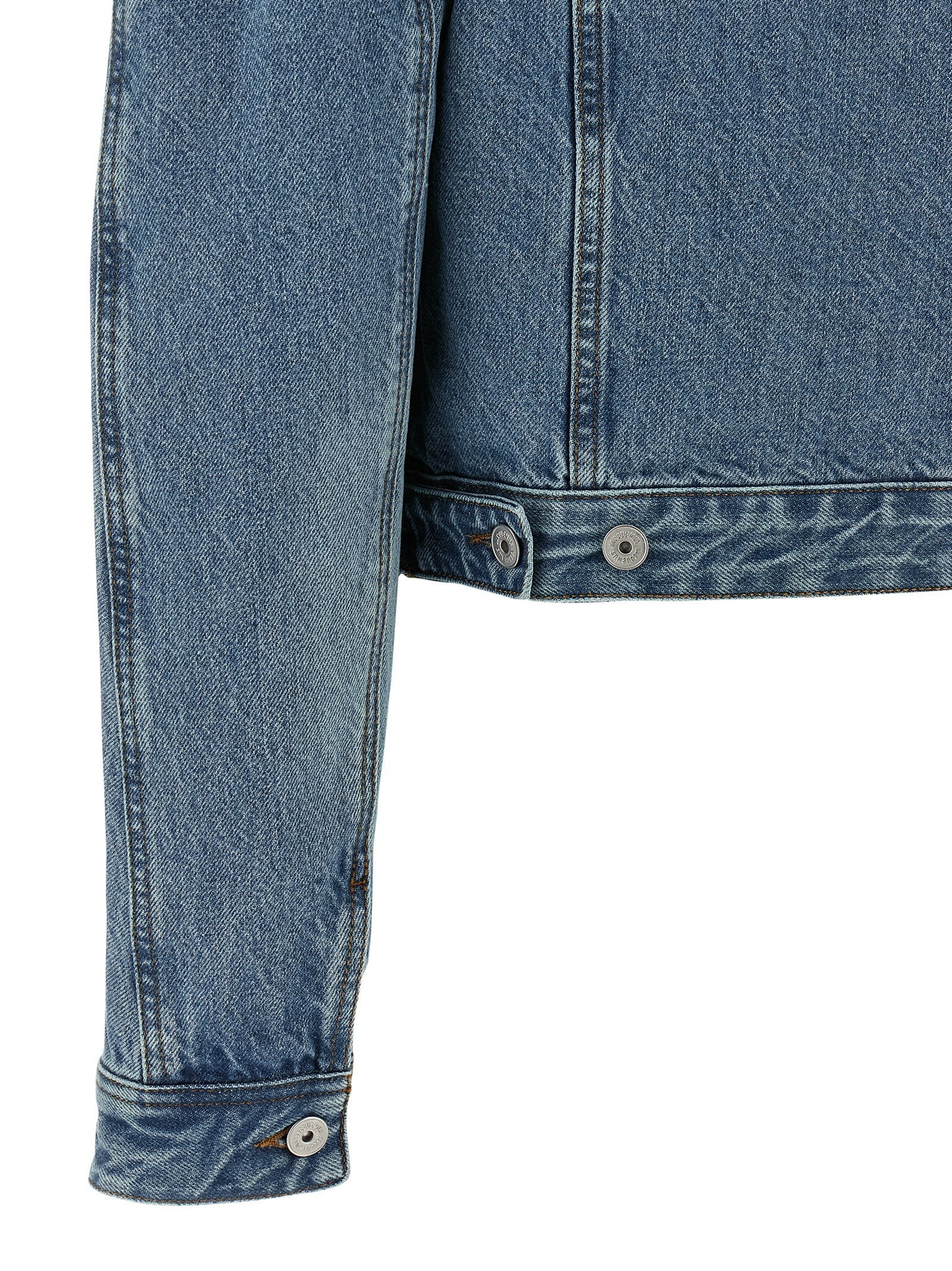 JACQUEMUS La Veste De Nimes Ovalo Jacket Blue