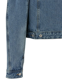 JACQUEMUS La Veste De Nimes Ovalo Jacket Blue