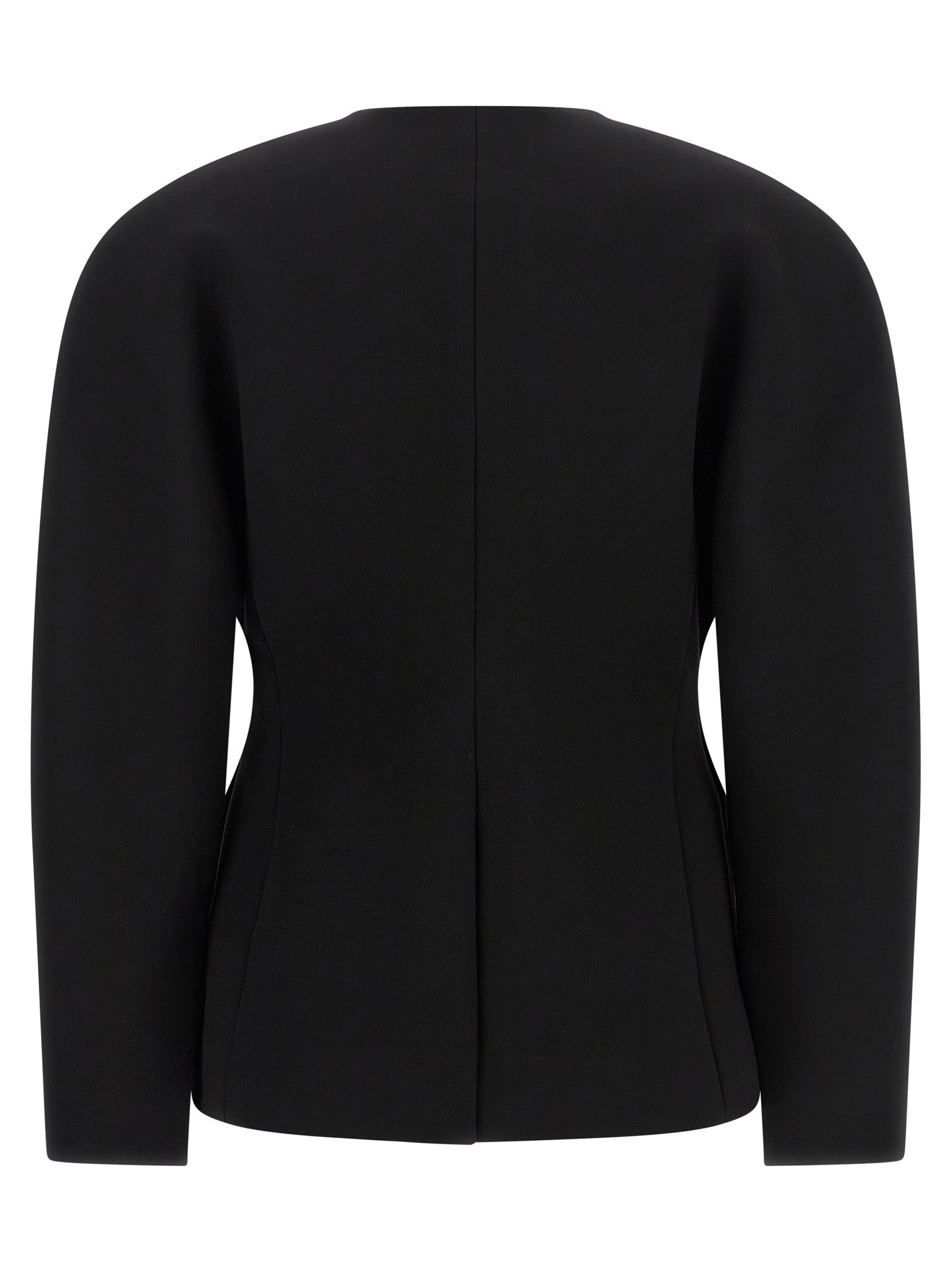 JACQUEMUS La Veste Ovalo Blazer Black
