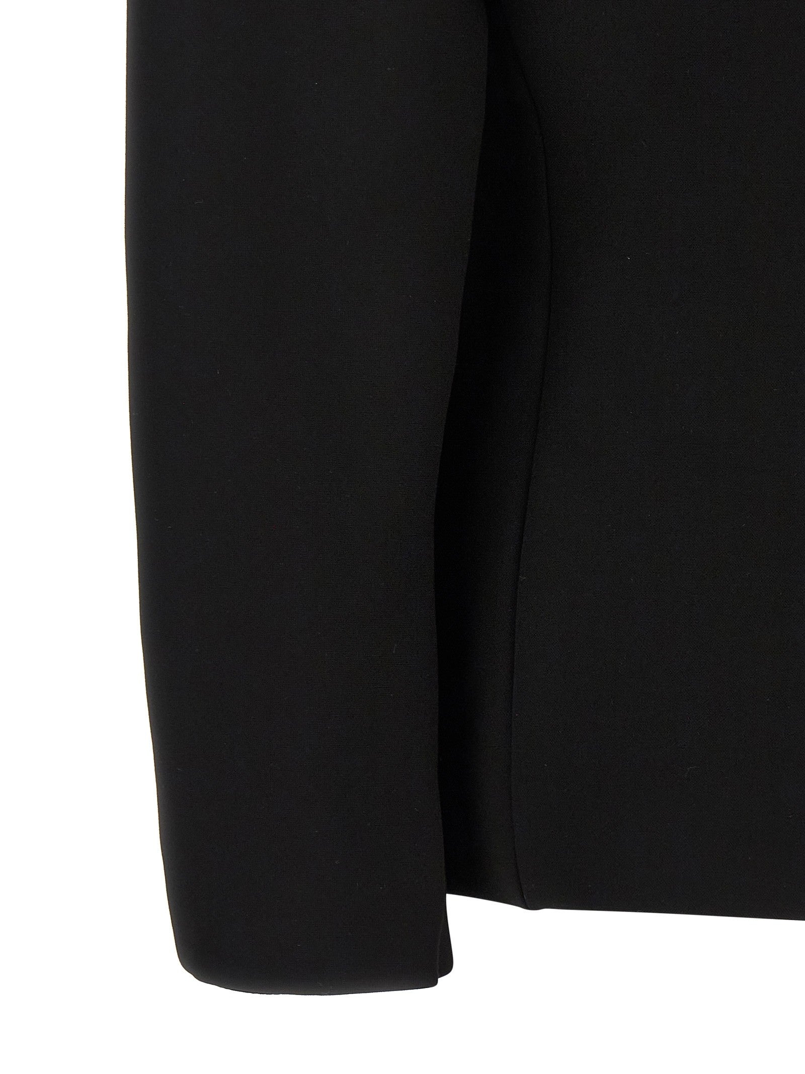 JACQUEMUS La Veste Ovalo Blazer Black