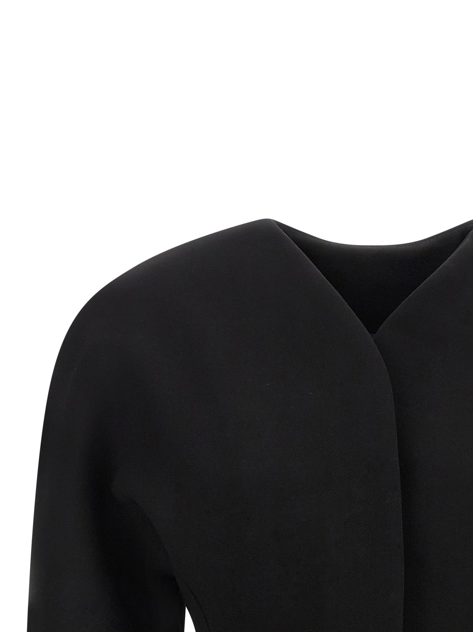 JACQUEMUS La Veste Ovalo Blazer Black
