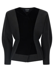 JACQUEMUS La Veste Paloma Blazer Black