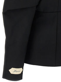 JACQUEMUS La Veste Paloma Blazer Black, view 4