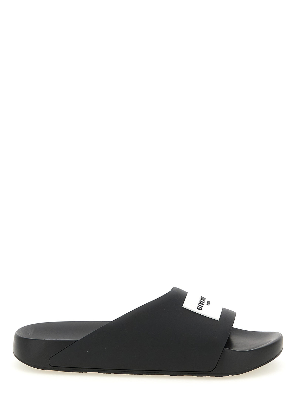 Givenchy Label Mules Black