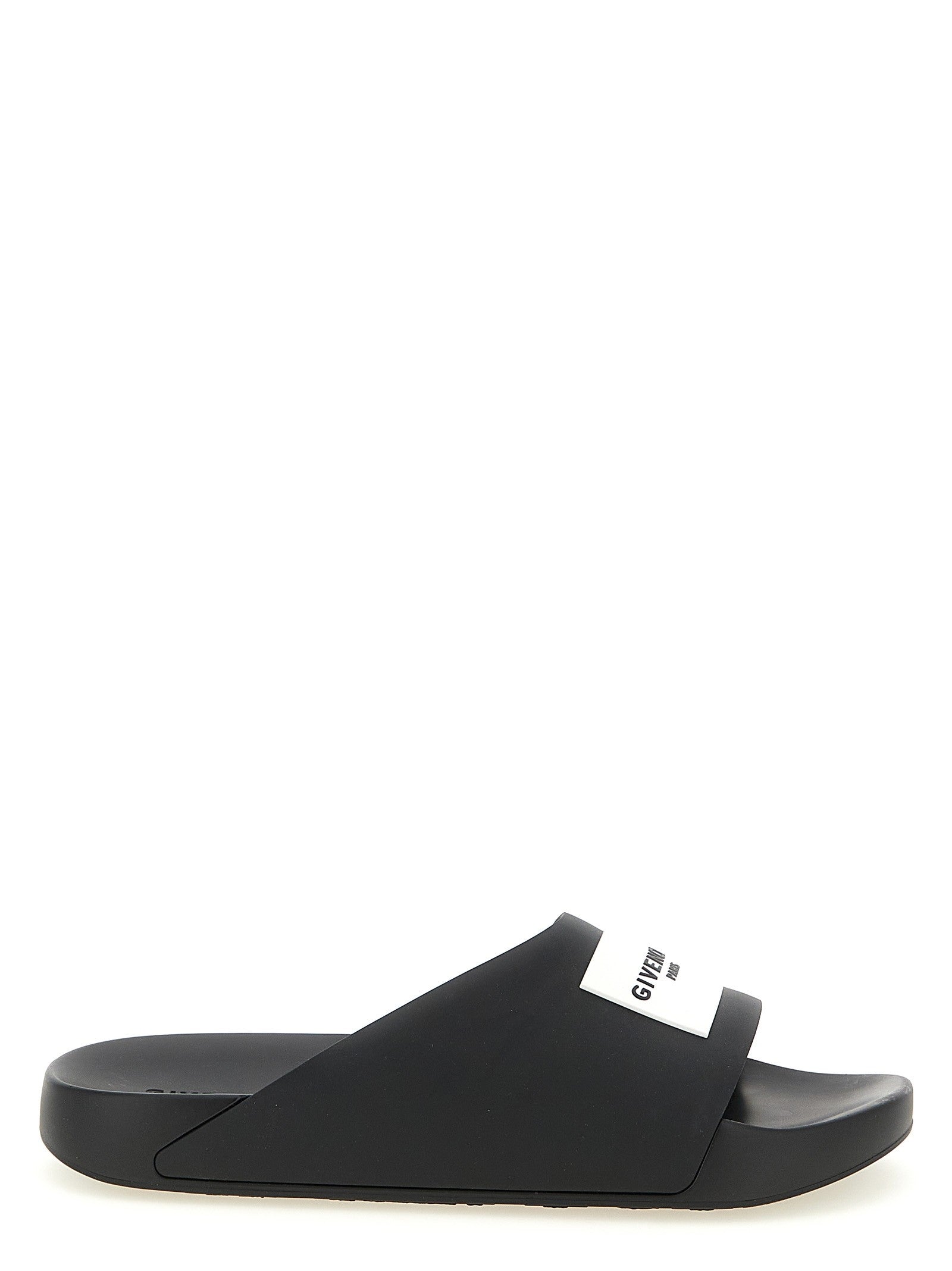 Givenchy Men's Label Mules Black
