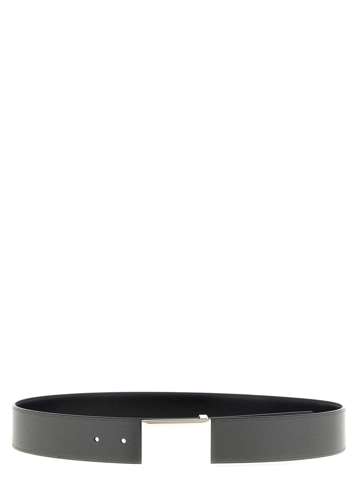 Givenchy Label Reversible Belt Gold, view 2