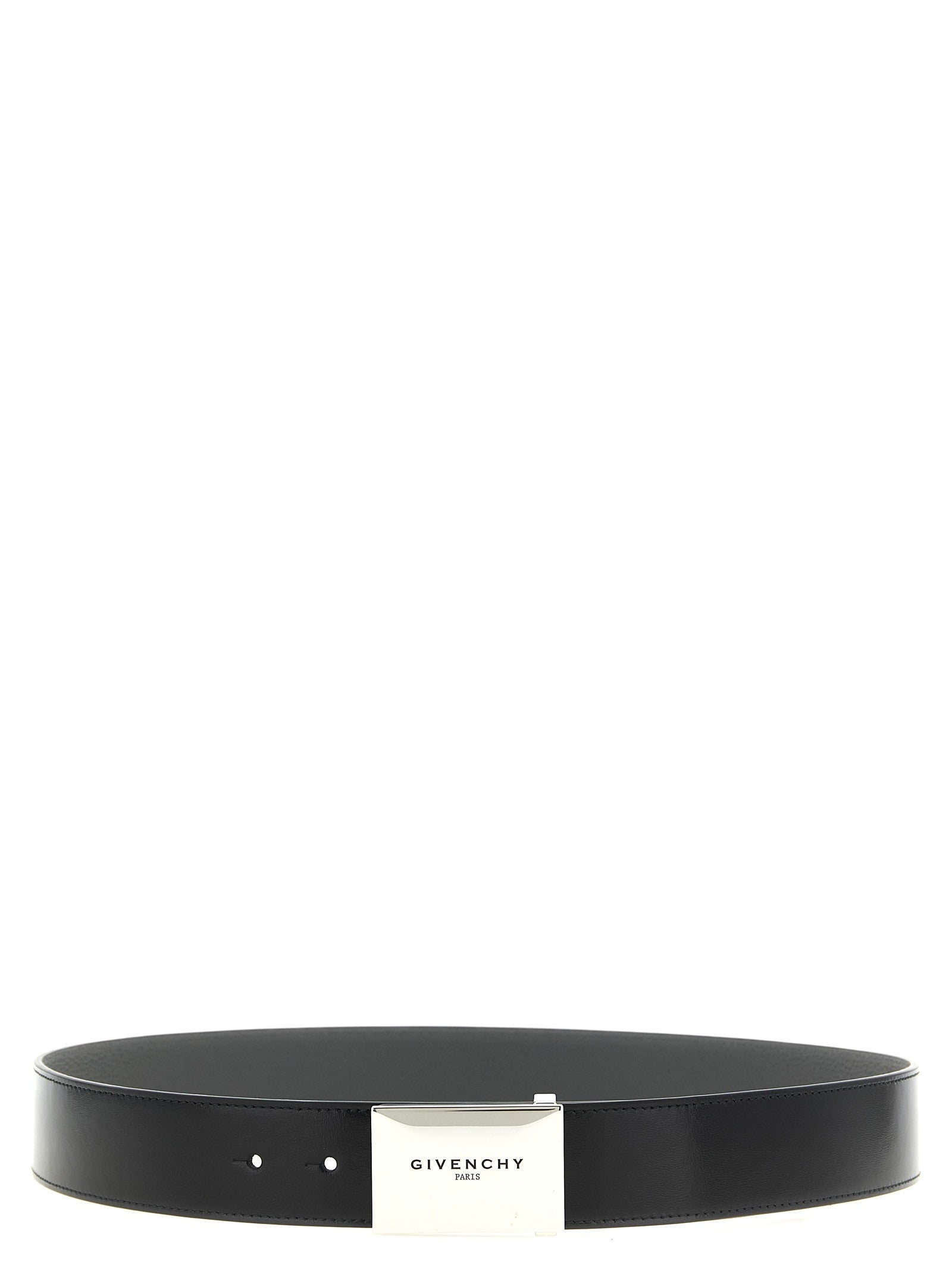 Givenchy Label Reversible Belt Gold
