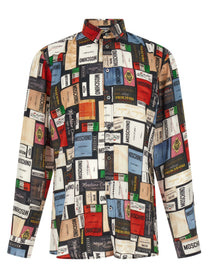 Moschino Labels Shirt Gold
