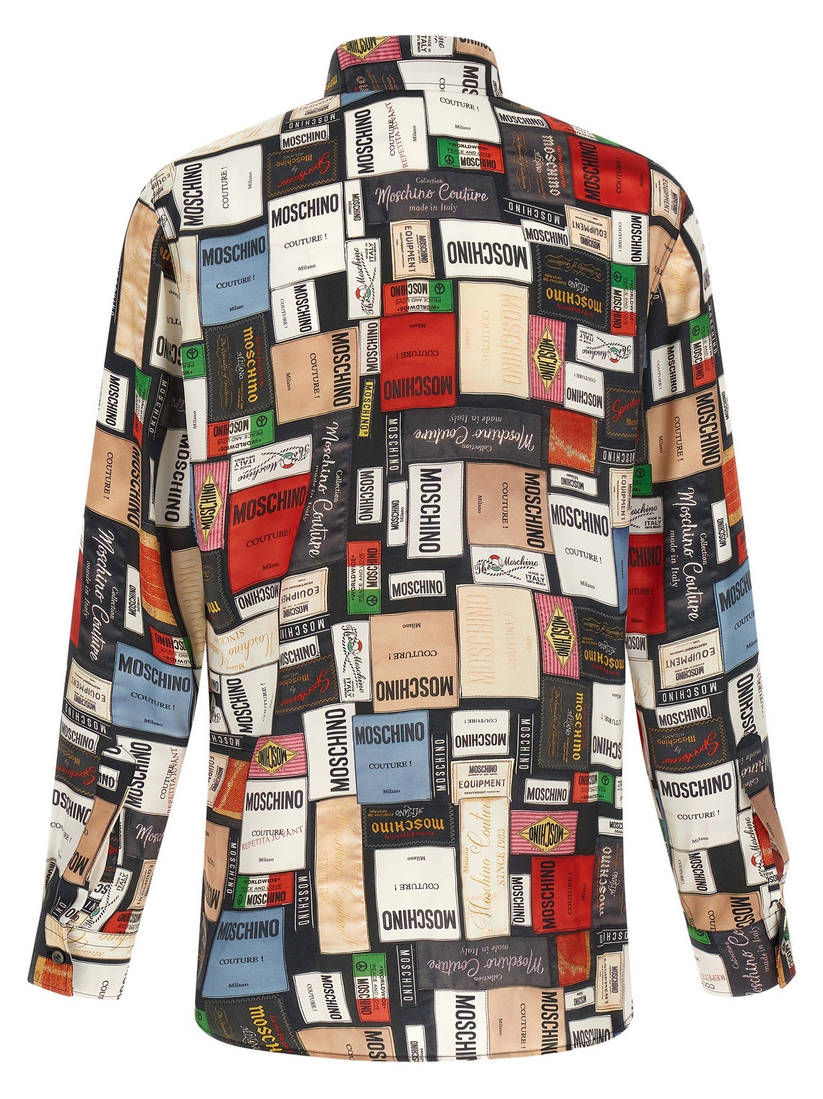 Moschino Labels Shirt Gold