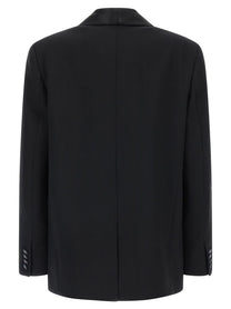 Emilio Pucci Labirinto Single Breasted Blazer Black
