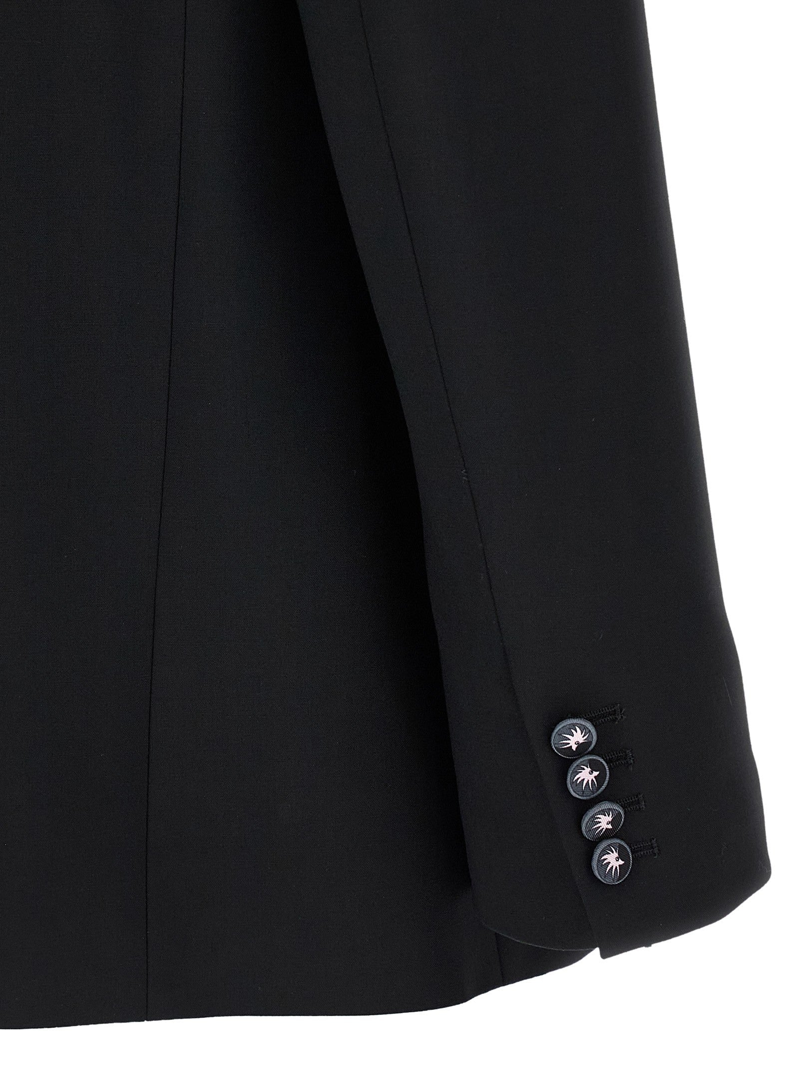 Emilio Pucci Labirinto Single Breasted Blazer Black