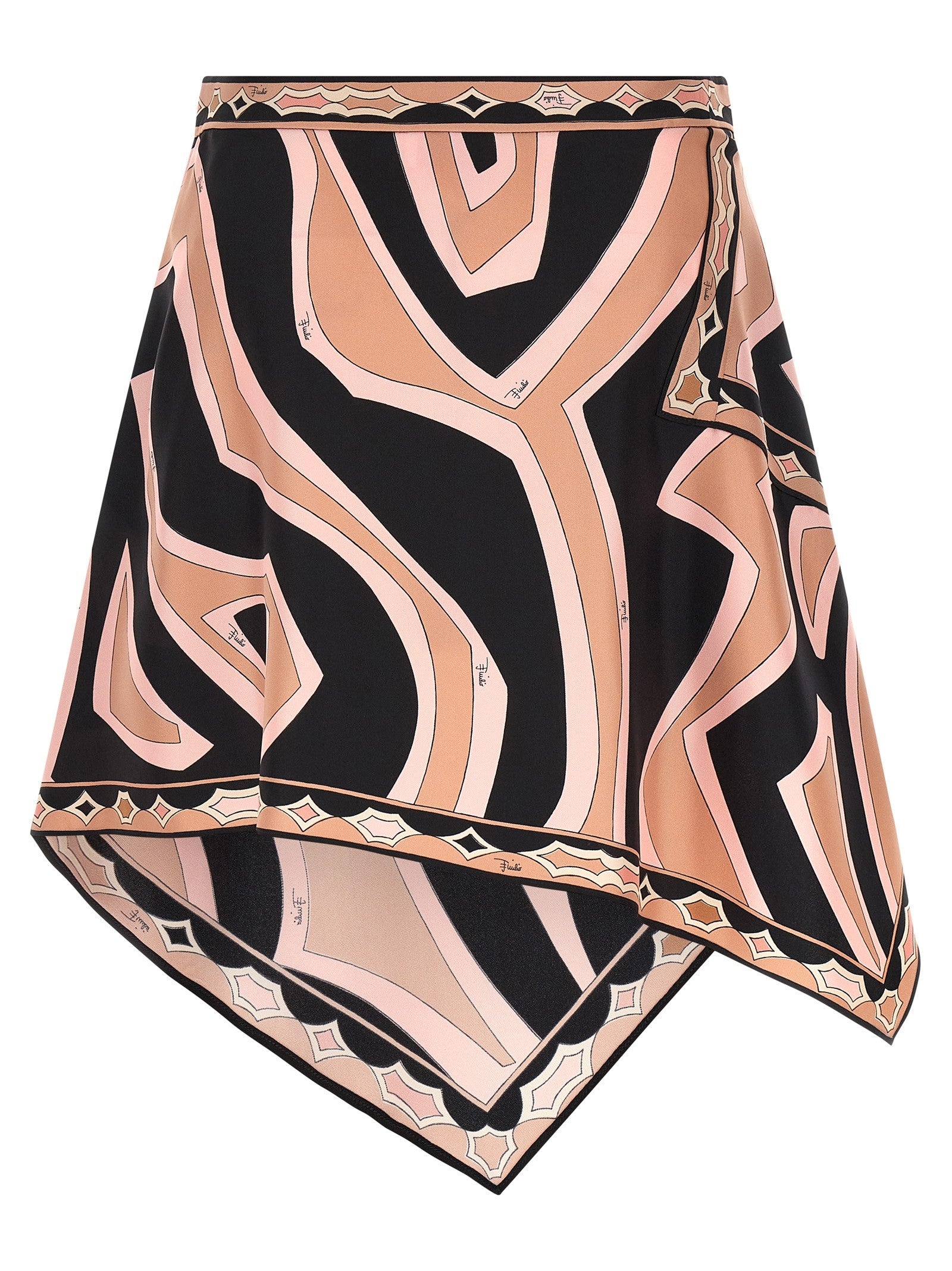 Emilio Pucci Labirinto Skirt Blue