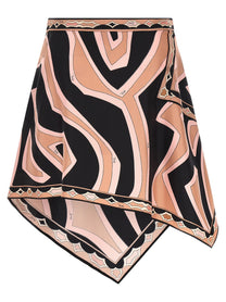 Emilio Pucci Labirinto Skirt Blue