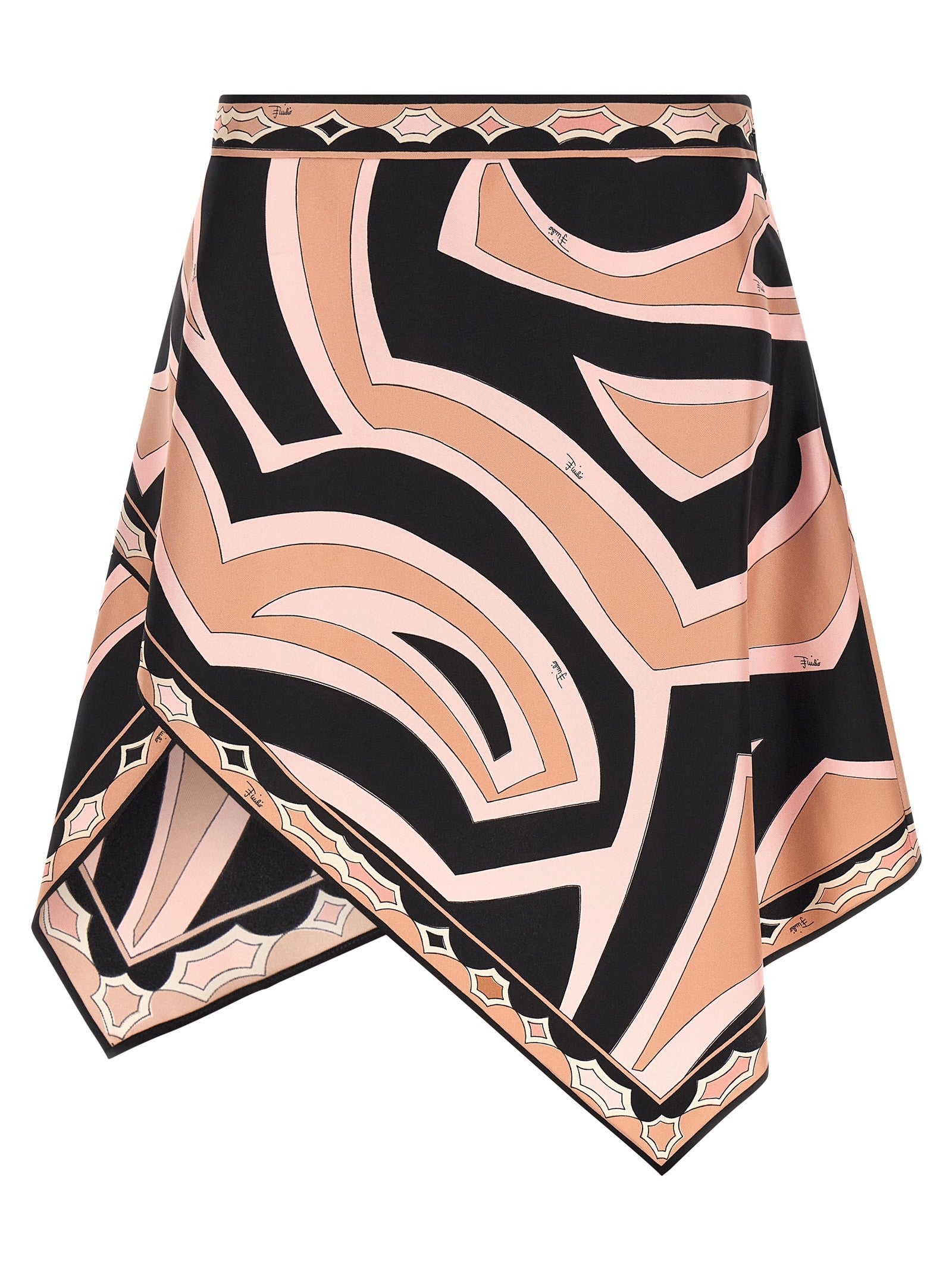 Emilio Pucci Labirinto Skirt Blue
