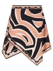 Emilio Pucci Labirinto Skirt Blue