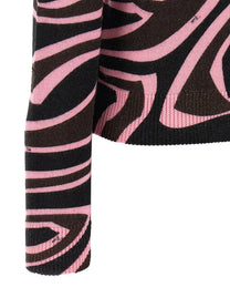 Emilio Pucci Labirinto Sweater Blue
