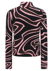 Emilio Pucci Labirinto Sweater Blue