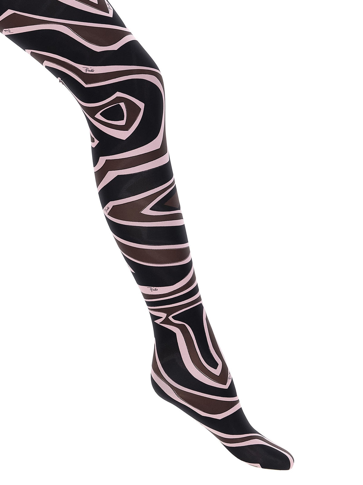 Emilio Pucci Labirinto Tights Gold