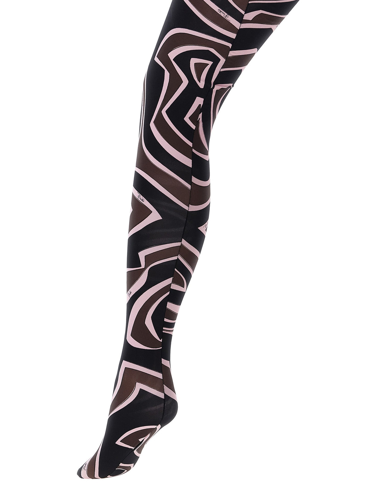 Emilio Pucci Labirinto Tights Gold