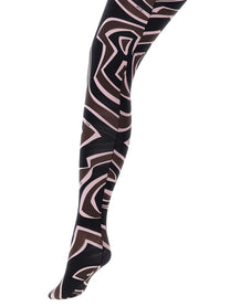 Emilio Pucci Labirinto Tights Gold