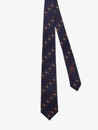 Gucci Men's Labour Silk Tie Black, view 2