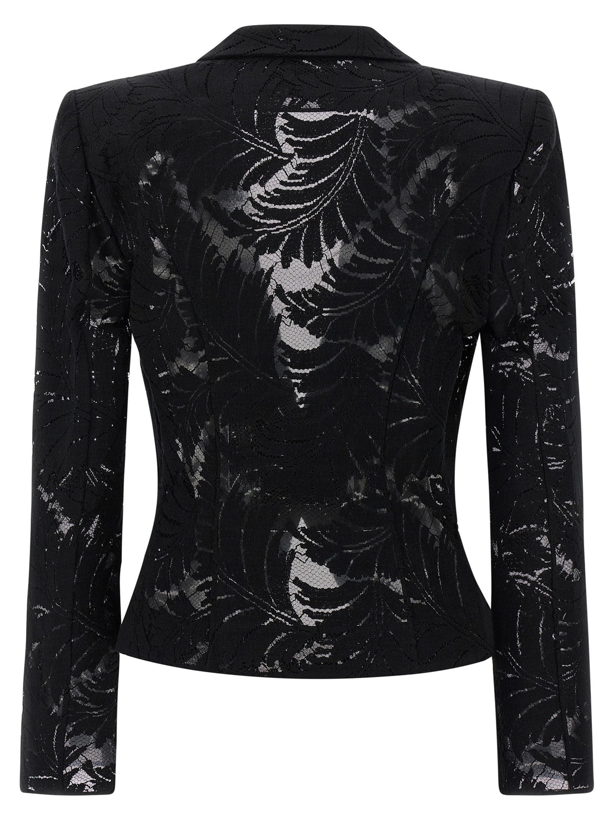 Balmain Lace Blazer Black, view 2