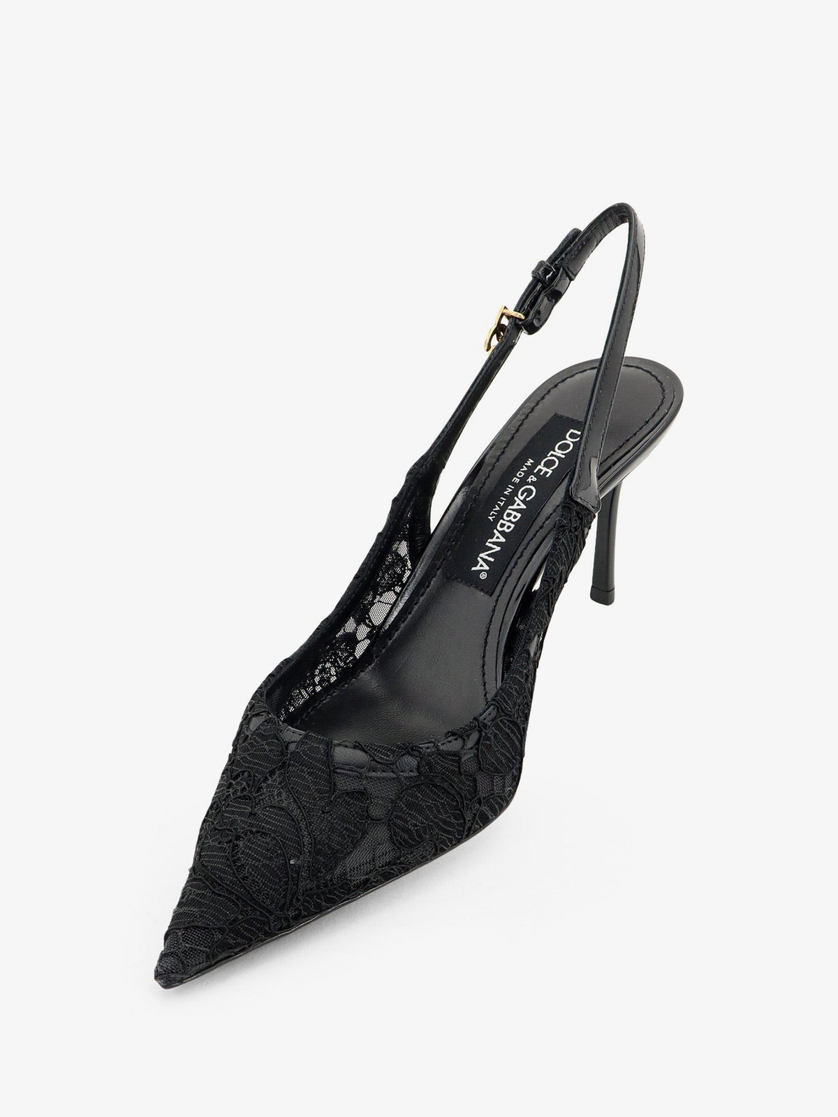 Dolce &amp; Gabbana Women's Lace Décolleté Black, view 4