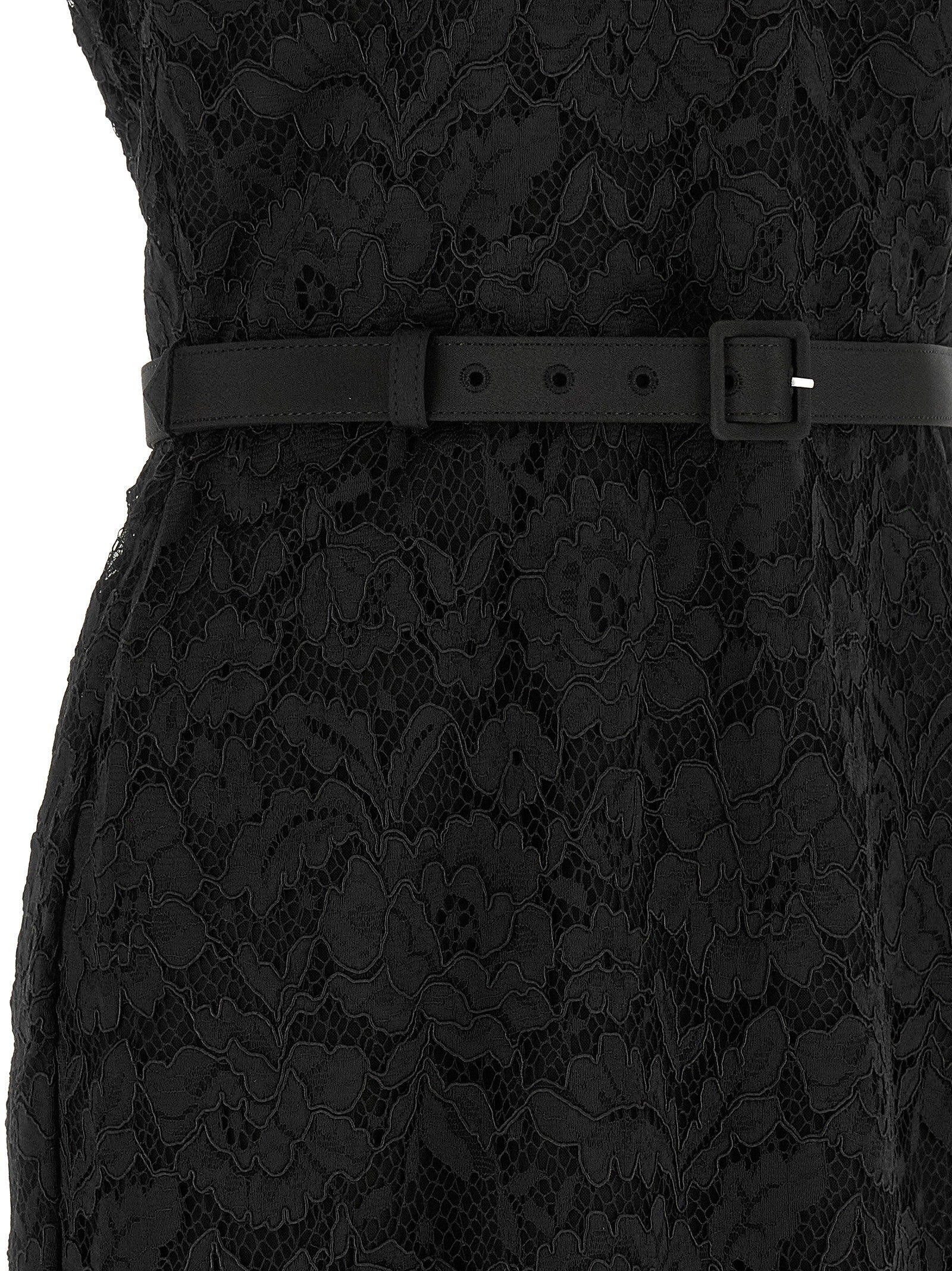 self-portrait Lace Dress Black