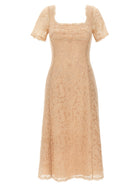 Ermanno Scervino Lace Dress Blue