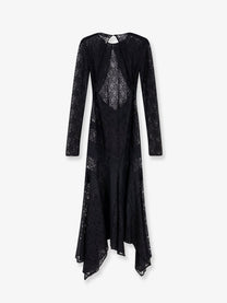 The Attico Women's Lace Dress Black