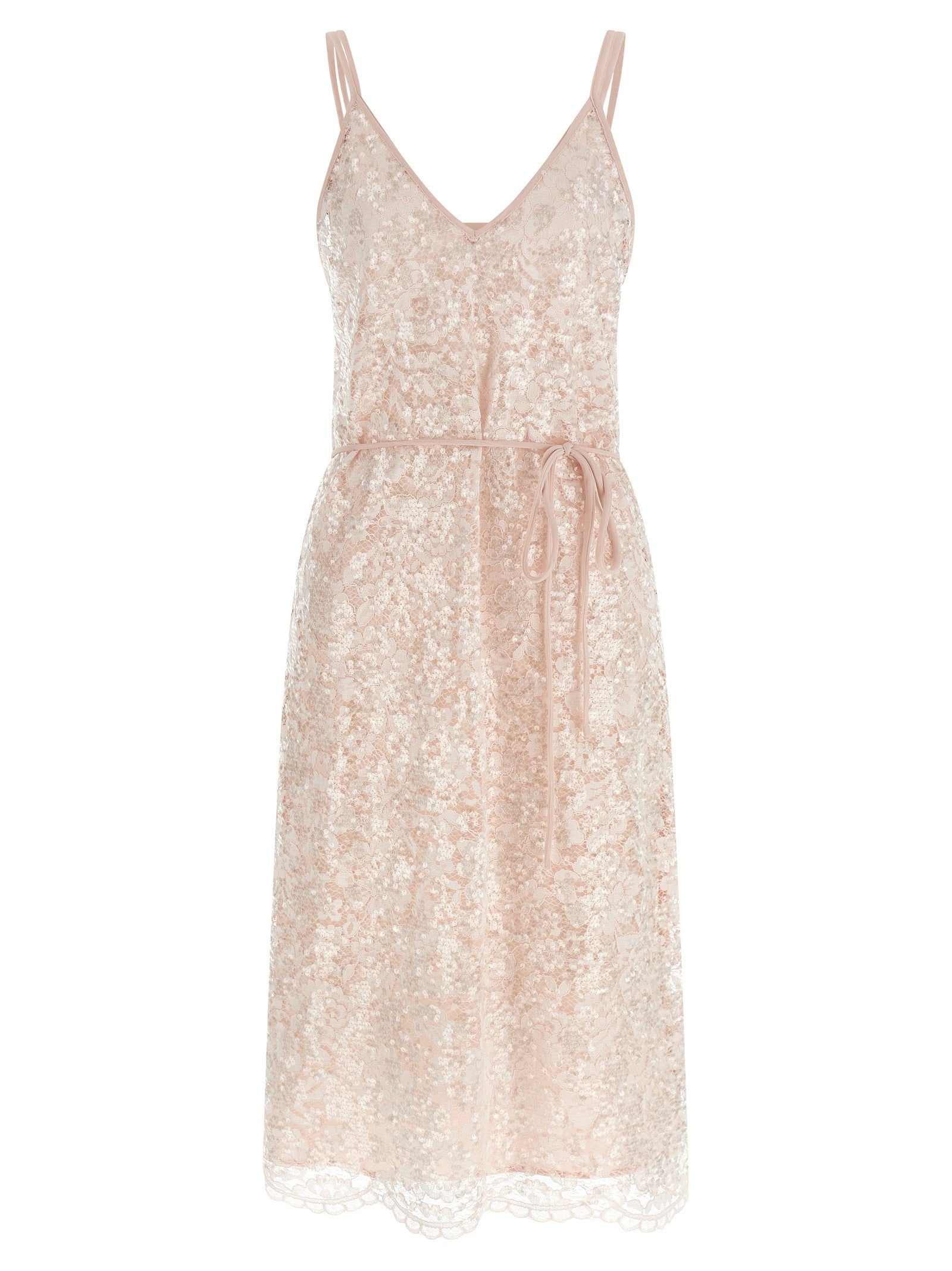 TWINSET Lace Dress Blue