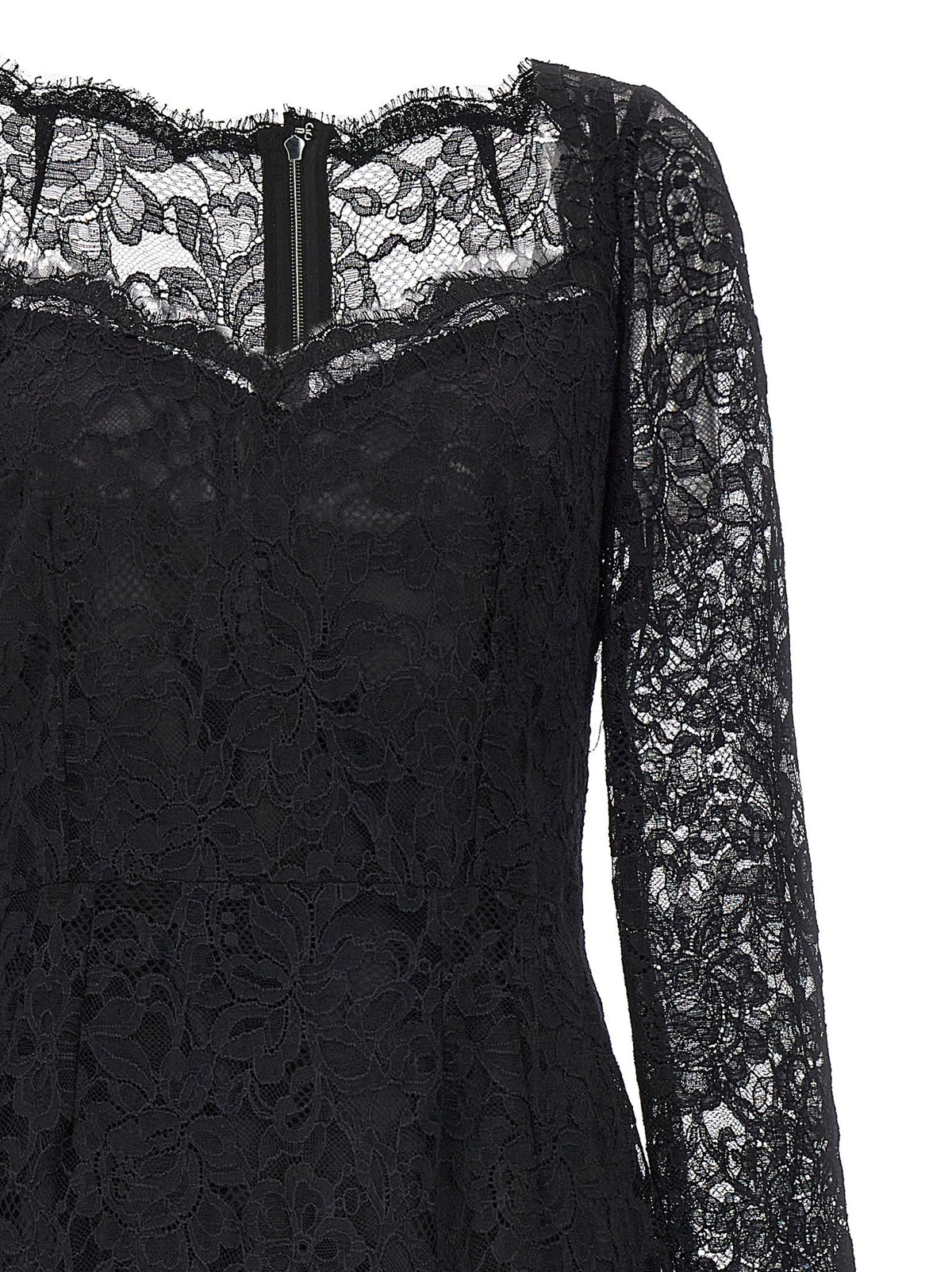 Dolce &amp; Gabbana Lace Dress Black