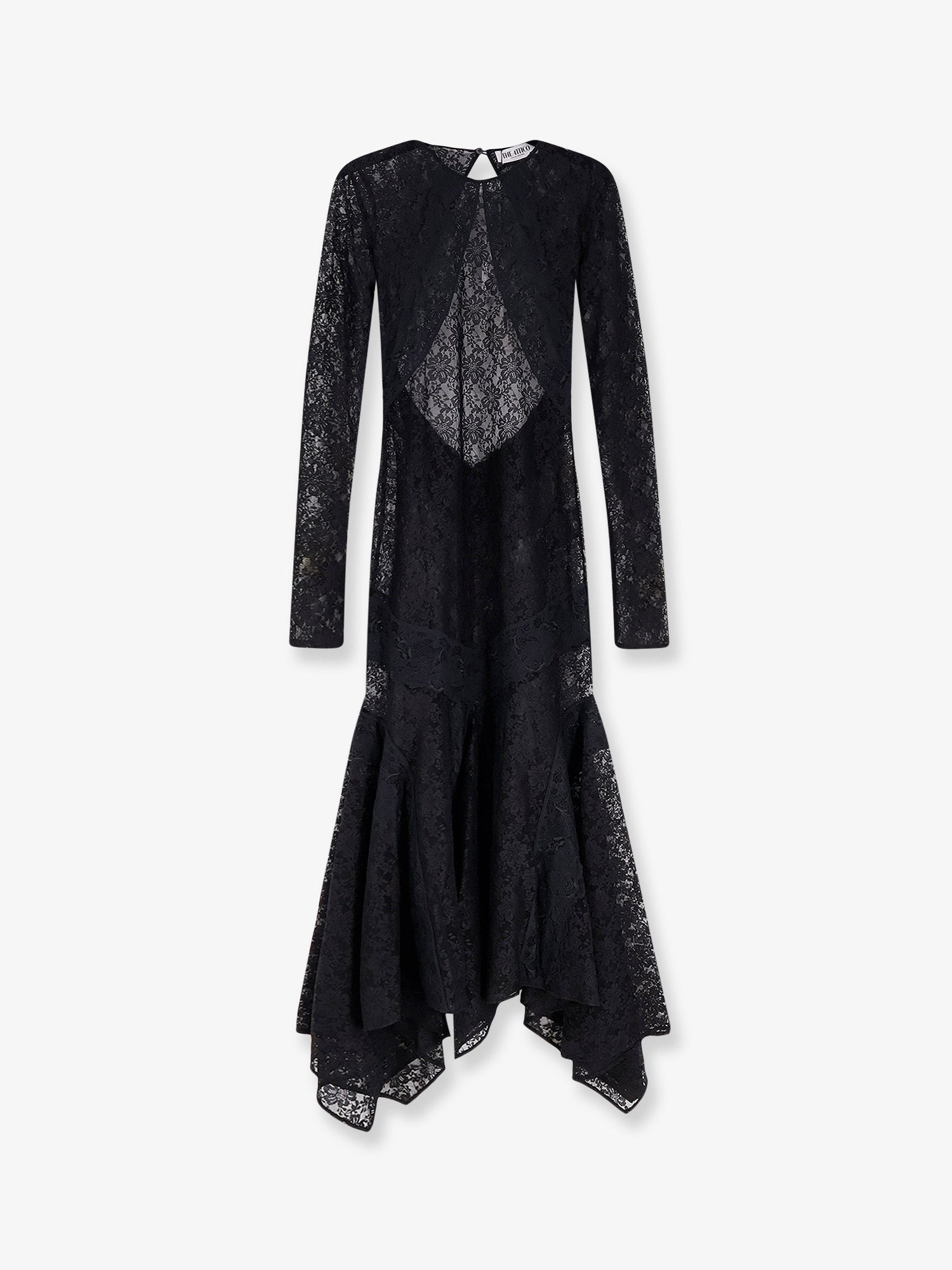The Attico Women's Lace Dress Black