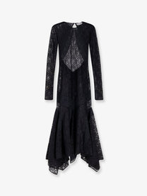 The Attico Women's Lace Dress Black