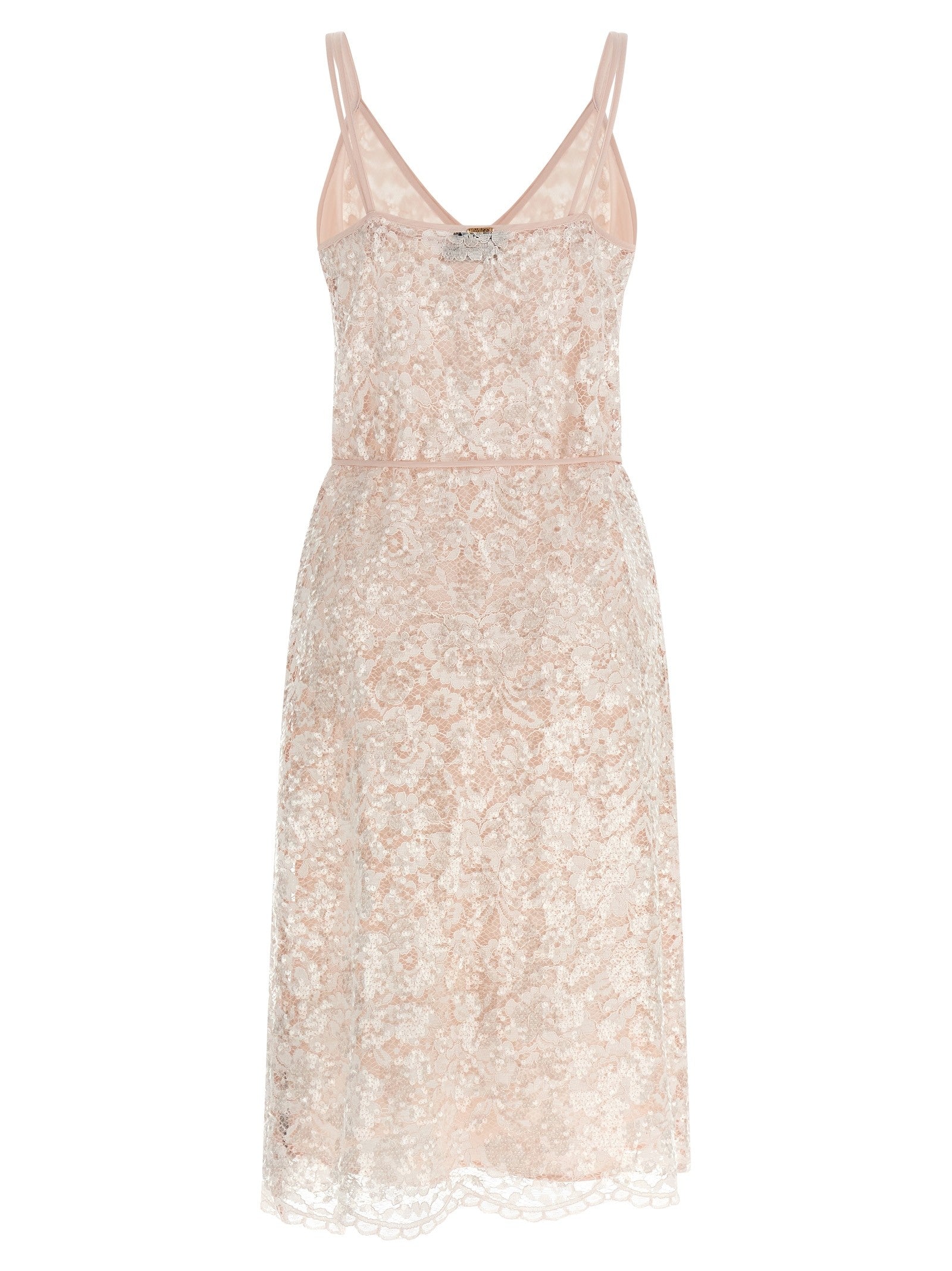 TWINSET Lace Dress Blue