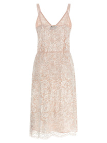 TWINSET Lace Dress Blue