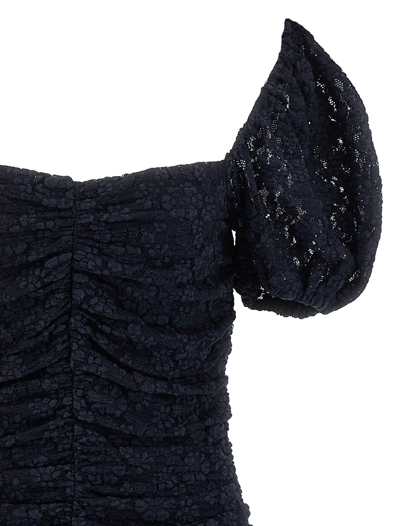 ROTATE Birger Christensen Lace Dress Blue