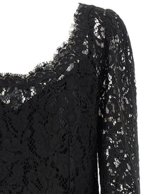 Dolce&amp;Gabbana Lace Dress Black