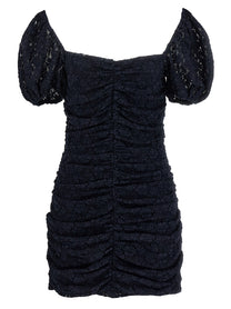 ROTATE Birger Christensen Lace Dress Blue