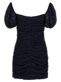 ROTATE Birger Christensen Lace Dress Blue