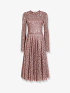 Dolce &amp; Gabbana Women's Lace Dress Malva