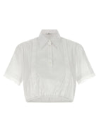 Ermanno Scervino Lace Insert Shirt White