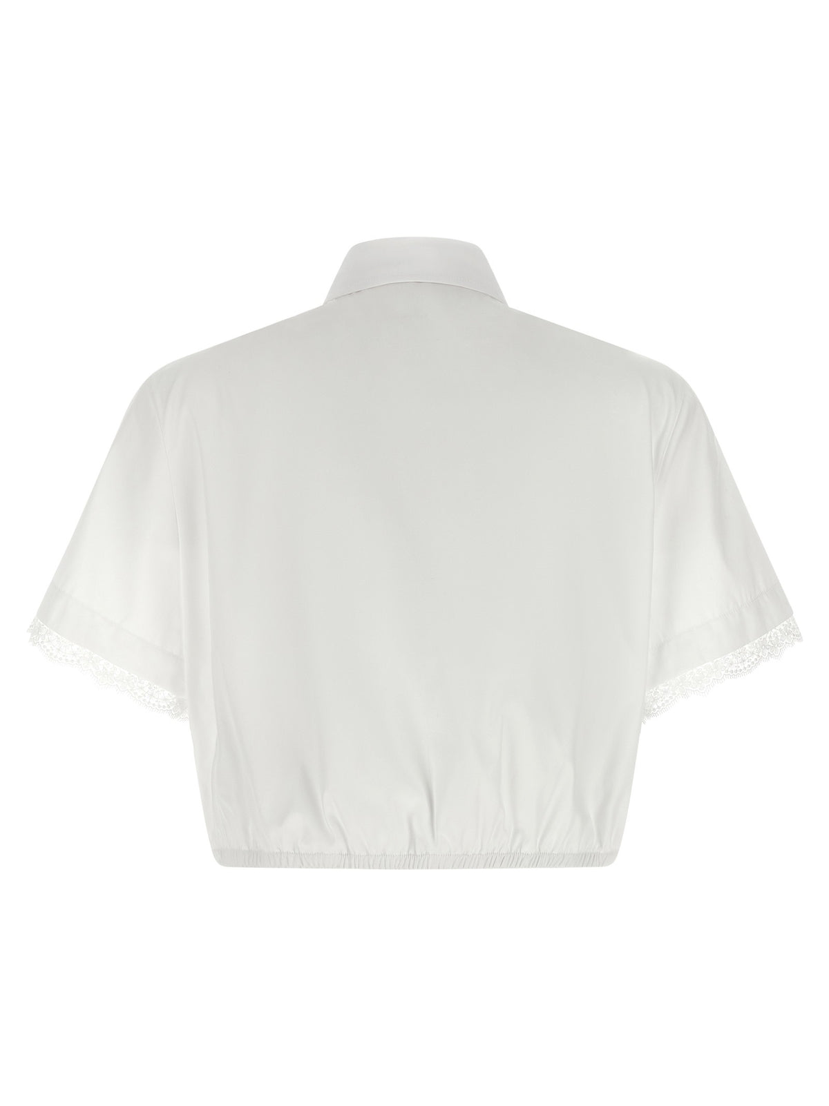 Ermanno Scervino Lace Insert Shirt White, view 2